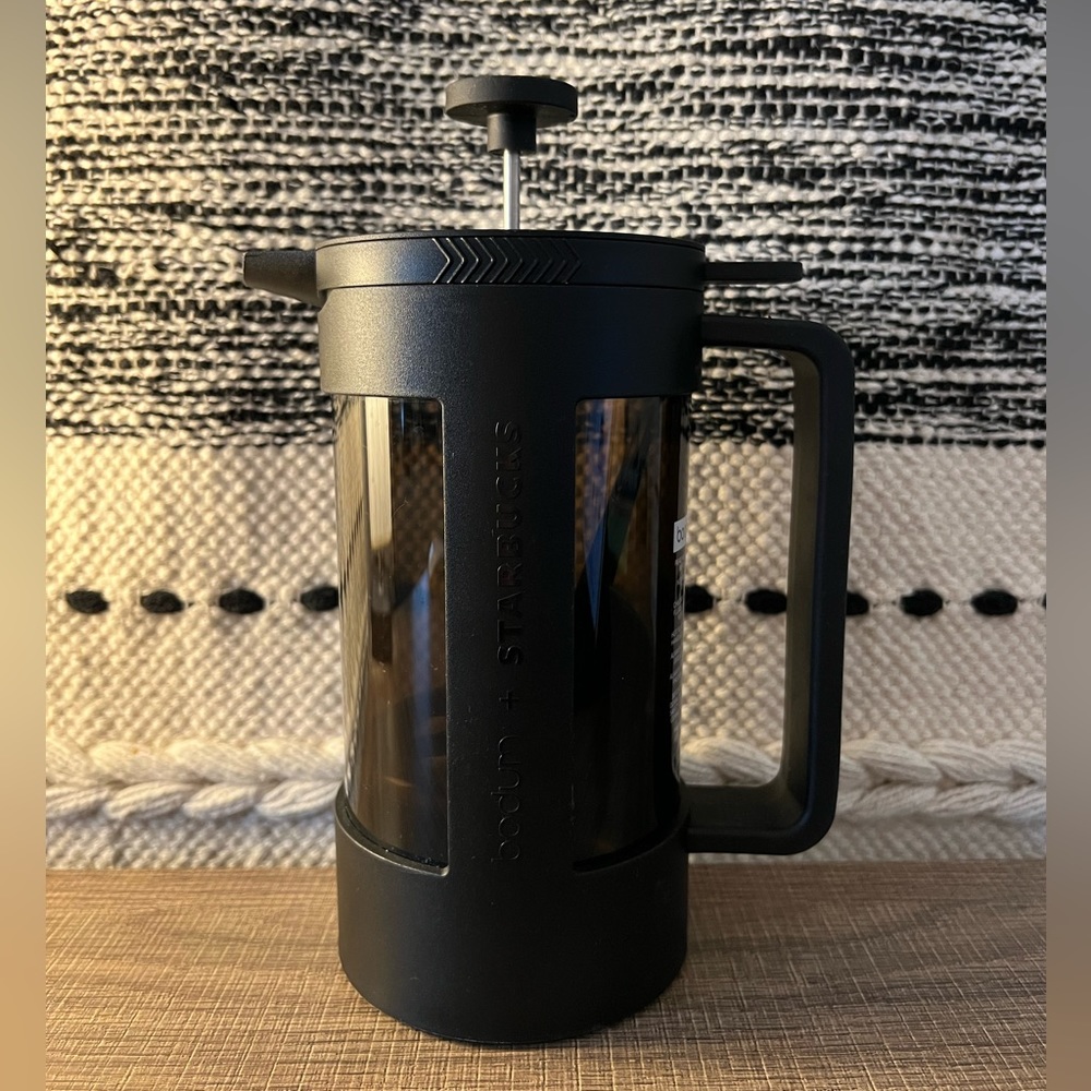 **DONATING NOV 1** Bodum + Starbucks Black French Press